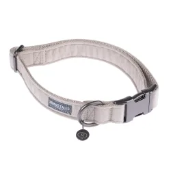 Nomad Tales Blush Halsband, taupe - Grösse L: 39 - 64 cm Halsumfang, B 25 mm