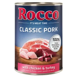 Rocco Classic Pork 6 x 400 g - Huhn & Pute