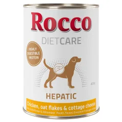Rocco Diet Care Hepatic Huhn mit Haferflocken & Hüttenkäse 400 g - 24 x 400 g