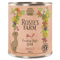Rosie's Farm Adult 6 x 800 g - Rind