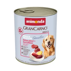 Sparpaket animonda Grancarno Adult Single Protein Sensitiv 24 x 800 g - Reine Pute & Kartoffeln