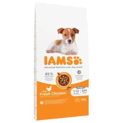 IAMS Advanced Nutrition Puppy Small / Medium Breed mit Huhn - Sparpaket: 2 x 3 kg