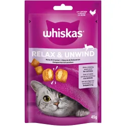 Whiskas Snack Relax & Unwind mit Poulet 45 g