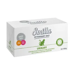 Smilla Veterinary Diet Mixpaket 8 x 100 g  - Renal: Huhn + Rind