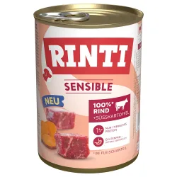Sparpaket RINTI Sensible 24 x 400g - Rind & Süsskartoffel
