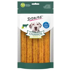 Dokas Churros mit Rinderleber, Süsskartoffel & Mehlwurm - ca. 150 g