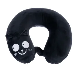 TIAKI Nackenkissen aus Memory Foam ?Smiling Cat? - 1 Stück