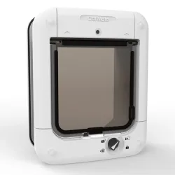 Cat Mate Mikrochip Katzenklappe 360W - Katzenklappe weiss