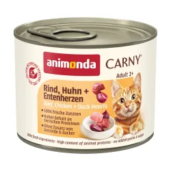 Sparpaket animonda Carny Adult 24 x 200 g - Mix 5 (2 Sorten)