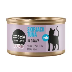Sparpaket Cosma Pure 24 x 80 g - Skipjack Thunfisch