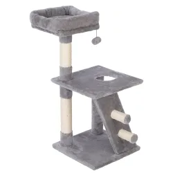 zooplus Basics Kratzbaum klein - grau