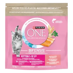 Purina ONE Trocken-Katzenfutter Kitten Lachs