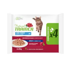 Natural Trainer Adult  - Sparpaket: 60 x 85 g Thunfisch