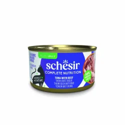 Sparpaket Schesir Complete Nutrition Filet in Gelee 24 x 85 g - Thunfisch mit Rindfleisch