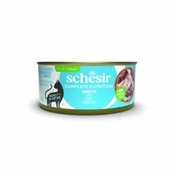 Schesir Complete Nutrition Filet in Gelee 6 x 140 g in Dosen - Thunfisch mit Sardinen