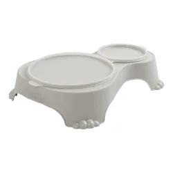 Rotho MyPet Duo Futternapf Sally - beige: 1000 ml + 280 ml