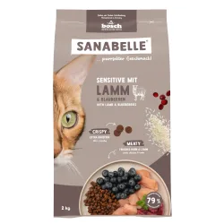 Sanabelle Sensitive mit Lamm & Blaubeeren - 2 kg