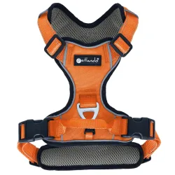Petlando Outdoor Geschirr, orange - Grösse S: 46 - 56 cm Brustumfang