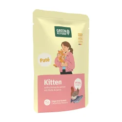 Green Petfood Paté Kitten 8 x 85 g - Huhn & Lachs