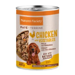 Nature's Variety Paté Medium/Maxi Adult - Huhn (400 g)