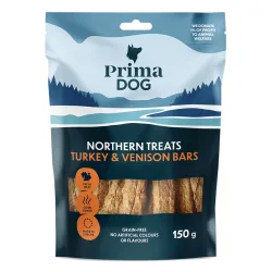 PrimaDog Northern Snack - Truthahn & Wildfleisch (150 g)