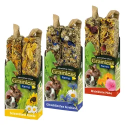 JR Farm Farmy´s Grainless Mixed Pack - 6 x 2 Sticks (3 Sorten je 140 g)
