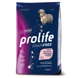 Dog Prolife Grain Free Schwein & Kartoffel - Sparpaket: 2 x 10 kg