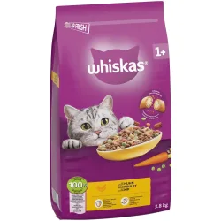 Sparpaket Whiskas - 1+ Huhn (2 x 14 kg)