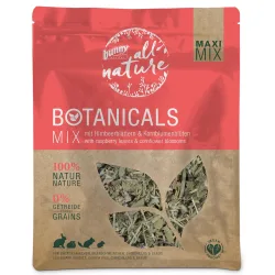 Bunny All Nature Botanicals Maxi Mix Himbeerblätter & Kornblumenblüten - Sparpaket: 3 x 400 g