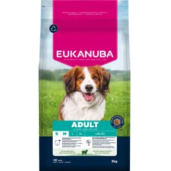 Eukanuba Premium Nutrition Adult Small & Medium Breed Lamm & Reis - 3 kg