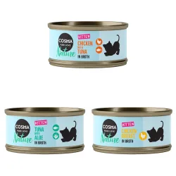 Cosma Nature Kitten 6 x 70 g - Mix (3 Sorten)