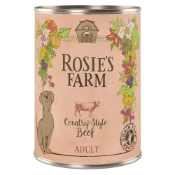 Sparpaket Rosie's Farm Adult 24 x 400 g - Rind