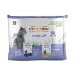 Almo Nature Functional Intestinal Help - 6 x 70 g Geflügel & Fisch