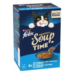 Felix Soup Suppe 6x48g Kabeljau, Thunfisch, Scholle