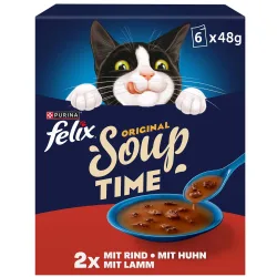 Felix Soup Suppe 6x48g Rind, Huhn und Lamm