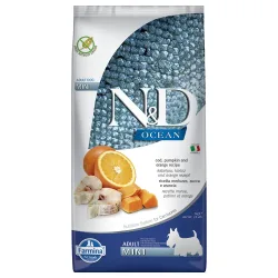 Farmina N&D Ocean Adult Mini mit Kabeljau, Kürbis und Orange - 7 kg
