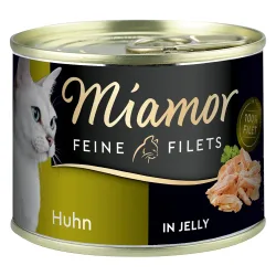 Miamor Feine Filets 6 x 185 g - Huhn in Jelly