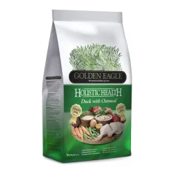 Sparset! 2 x Golden Eagle Kroketten für Hunde - 2 x 12 kg Holistic Duck (holistische Ente)