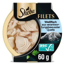 Sheba Filets 16 x 60 g - Weissfisch