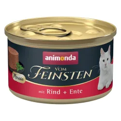 animonda Vom Feinsten Adult 12 x 85 g - Rind + Ente