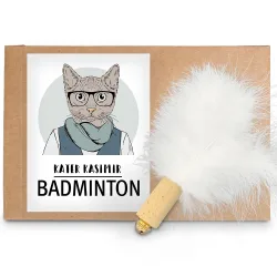 Kater Kasimir Federball - 1 Stück