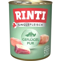 Sparpaket RINTI Singlefleisch 12 x 800 g - Geflügel Pur
