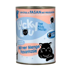 Sparpaket Lucky Lou Adult 24 x 400 g - Geflügel & Fasan