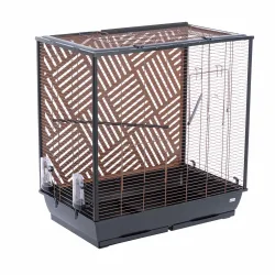 Modern Living Vogelkäfig Industrial - L 81 x B 48 x H 84 / 102 cm