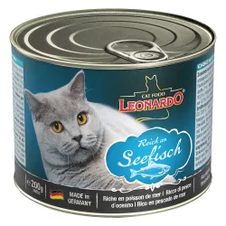 Leonardo All Meat 24 x 200 g - Reich an Seefisch
