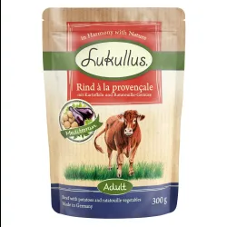 Sparpaket Lukullus Frischebeutel 48 x 300 g - Rind à la provençale (getreidefrei)