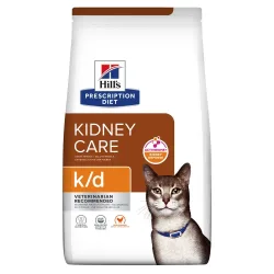 Hill's Prescription Diet k/d Trockenfutter für Katzen mit Huhn