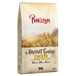 Sparpaket Purizon Adult Urgetreide 2 x 6,5 kg - Huhn mit Fisch