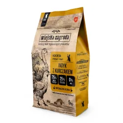 Wiejska Zagroda Kitten Truthahn mit Huhn - Sparpaket: 2 x 5 kg