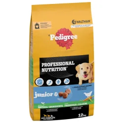 Pedigree Professional Nutrition Junior mit Geflügel & Gemüse - Sparpaket: 2 x 12 kg